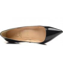個性的なデザ2026 Christian Louboutinクリスチャンルブタン エナメル革 パンプス ヒール高さ10CM 