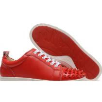 魅力ファッション2026 Christian Louboutinクリスチャンルブタン  スパイクカップルの靴 スニーカー