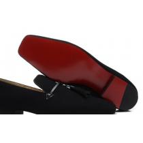 大絶賛の履き心地!Christian Louboutinクリスチャンルブタン 2026 スエード フリンジ付きビジネスシューズ