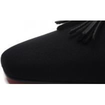 大絶賛の履き心地!Christian Louboutinクリスチャンルブタン 2026 スエード フリンジ付きビジネスシューズ
