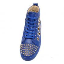 人気新品★超特価★2026Christian Louboutinクリスチャンルブタン  スパイク 穴が付くデザイン スニーカー