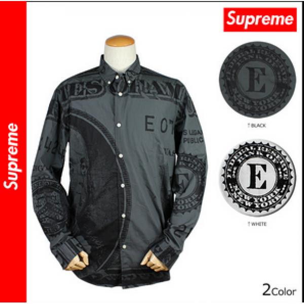 激安販売　シュプリーム Supreme 長袖 ボタンシャツ 2カラー シャツ メンズ