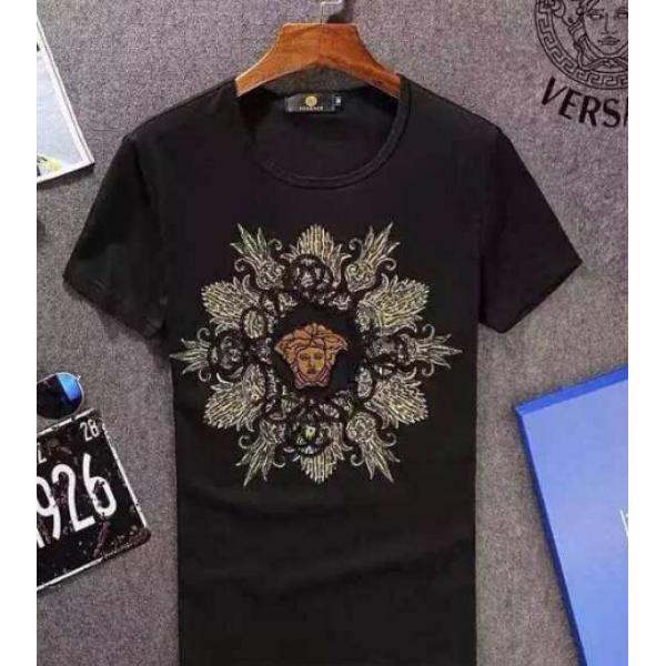 人気ファッション通販 2026春夏 VERSACE ヴェルサーチ 半袖Tシャツ 3色可選
