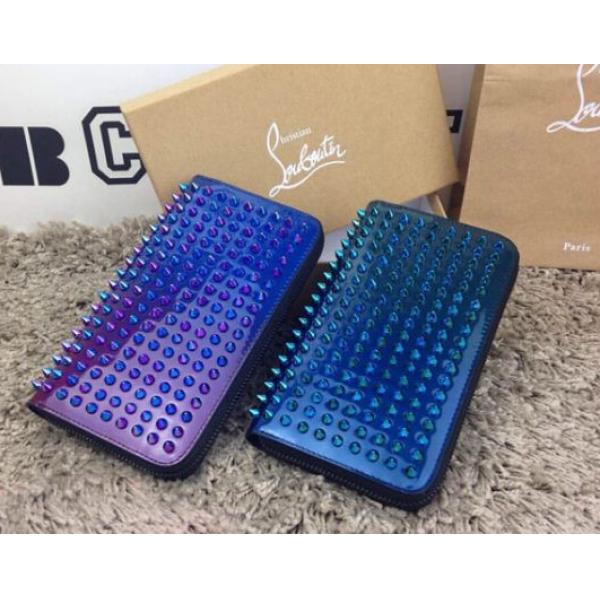 人気ファッション通 2026春夏 クリスチャンルブタン Christian Louboutin スパイク財布 最高ランク2色可選