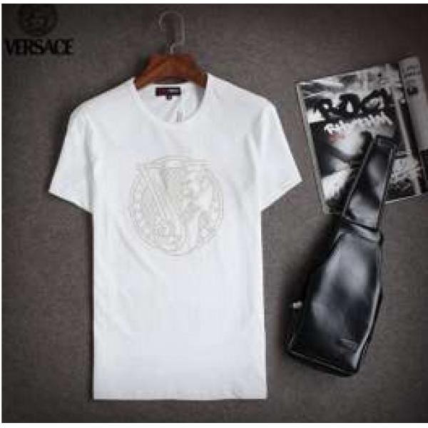 お買い物　 2026春夏 VERSACE ヴェルサーチ 半袖 Tシャツ 2色可選