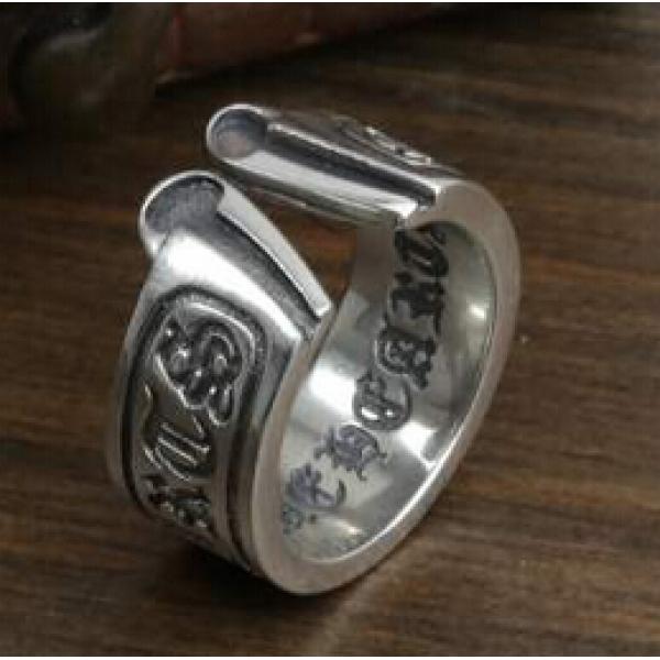 完売　2026  CHROME HEARTS クロムハーツ シルバー925 指輪 男性用