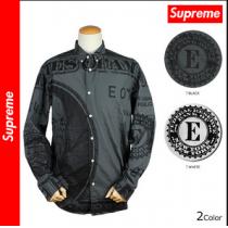 激安販売　シュプリーム Supreme 長袖 ボタンシャツ 2カラー シャツ メ...