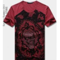 大特価 2026春夏 alexander mcqueen アレキサンダー マックイーン 半袖Tシャツ 3色可選