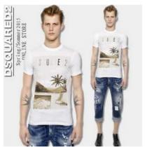 完売　個性派 2026春夏 DSQUARED2 ディースクエアード 半袖Tシャツ...