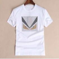魅力　首胸ロゴ 2026春夏 FENDI フェンディ 半袖Tシャツ 2色可選