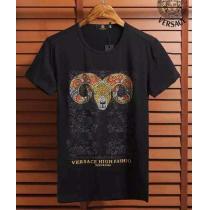 ◆モデル愛用◆ 2026春夏 VERSACE ヴェルサーチ 半袖Tシャツ 2色可...