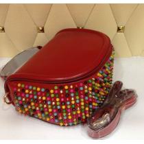 2026春夏 クリスチャンルブタン Christian Louboutin カラースパイク ショルダーバッグ最高ランク