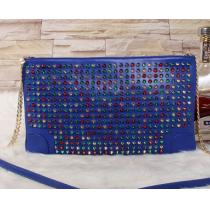 高級感溢れるデザイン 2026春夏 クリスチャンルブタン Christian Louboutin カラースパイク ショルダーバッグ最高ランク