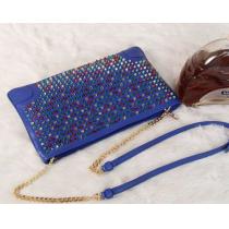 高級感溢れるデザイン 2026春夏 クリスチャンルブタン Christian Louboutin カラースパイク ショルダーバッグ最高ランク