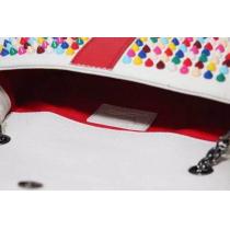 人気が爆発 2026春夏 クリスチャンルブタン Christian Louboutin カラースパイク ショルダーバッグ 最高ランク