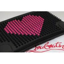 2026春夏 クリスチャンルブタン Christian Louboutin ハート型 スパイク ショルダーバッグ