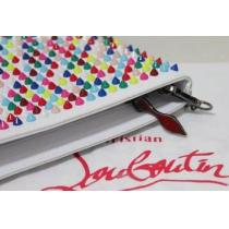 人気大定番 2026春夏 クリスチャンルブタン Christian Louboutin カラースパイク ショルダーバッグ 最高ランク