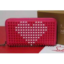 人気新品★超特価★2026春夏クリスチャンルブタン Christian Louboutin スパイク ハート型財布 