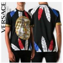 人気　最旬アイテム 2026春夏 VERSACE ヴェルサーチ 半袖Tシャツ 2...