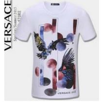 伸縮性を高め 2026春夏 VERSACE ヴェルサーチ 半袖Tシャツ 3色可選