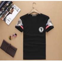 格好良い 2026春夏 VERSACE ヴェルサーチ 半袖Tシャツ 2色可選
