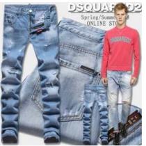 耐久性がある　2026春夏 DSQUARED2 ディースクエアード ダメージデニ...