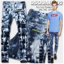 新作　2026春夏 DSQUARED2 ディースクエアード ストレートデニムパン...