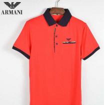 都会的な雰囲気で ARMANI アルマーニ 数に限りがある 半袖ポロシャツ 4色可選