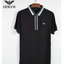 絶大な人気を誇る 2026春夏 ARMANI アルマーニ  半袖ポロシャツ 4色...