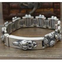 大人気　2026  CHROME HEARTS クロムハーツ シルバー925 ブレスレット 男性用