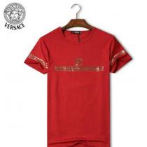 2026春夏 VERSACE ヴェルサーチ ★安心★追跡付 半袖Tシャツ 4色可...