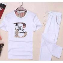 高級感を引き立てる 2026 BURBERRY バーバリー 半袖Tシャツ 上下セット 2色可選