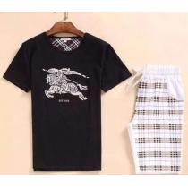 耐久性に優れ 2026 BURBERRY バーバリー 半袖Tシャツ 上下セット 4色可選
