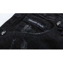 モデル愛用!　2026  PHILIPP PLEIN フィリッププレイン スキニーパンツ ダメージ加工