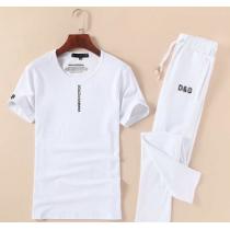 2026 Dolce&Gabbana ドルチェ＆ガッバーナ 半袖Tシャツ 上下セット 2色可選