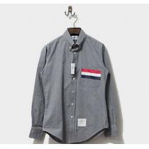 売れ筋！ ボーダー柄 シャツ 大人気☆NEW!! トムブラウン THOM BRO...