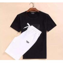 2026 格安！ FENDI フェンディ 半袖Tシャツ 上下セット 4色可選