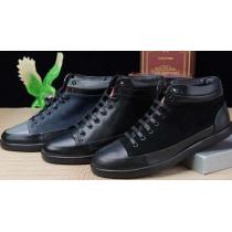 高級感溢れるデザイン 2026 PRADA プラダ ハイカットスニーカー 3色可...