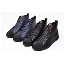 お買得　2026 PRADA プラダ ハイカットスニーカー 履き心地抜群 2色可...
