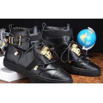 欧米韓流/雑誌　2026 VERSACE ヴェルサーチ  ハイカットスニーカー　...
