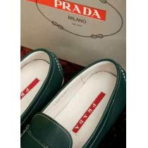 究極柔らかい質感 2026 個性派 PRADA プラダ ビジネスシューズ 革靴