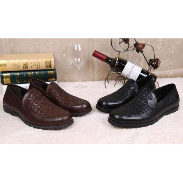 オシャレ感満点!  2026  ボッテガ ヴェネタ BOTTEGA VENETA ビジネスシューズ レザーシューズ靴 2色可選