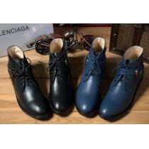 お洒落に魅せる 2026 BALENCIAGA バレンシアガ ハイカット革靴 2...