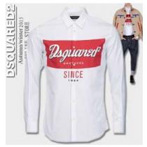 大活躍してくれる　2026秋冬 DSQUARED2 ディースクエアード 長袖シャ...