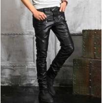 2026 伸縮性ある BALMAIN バルマン 大人気　レザーパンツ