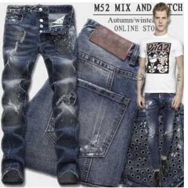 魅せれるブランド　2026 DSQUARED2 ディースクエアード　値下げる　 ダメージデニム 