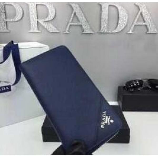 収納力を誇る　今季　秋冬 prada プラダ ビジネスケース 最大の魅力　長財布 2色可選 