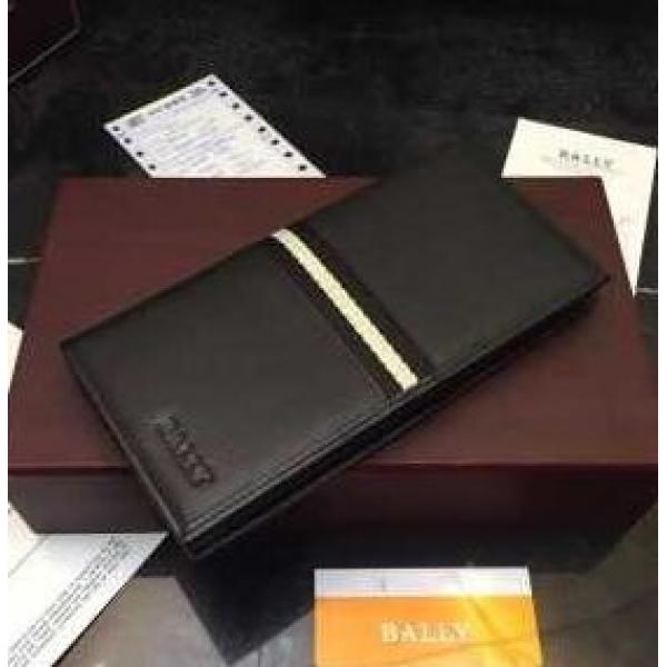 収納できる　bally 滑らかなバリー シンプルな機能性　長財布