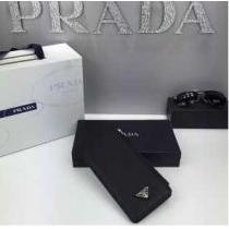 存在感のあるアイテム　秋冬 prada プラダ 快適な着心地　カードケース シンプル 2色可選