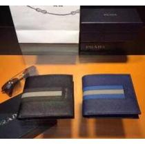 気品に溢れた　秋冬 prada プラダ 最高級の革を使用した　財布 2色可選
